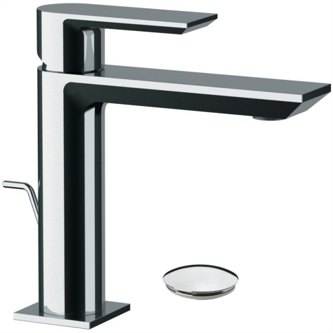 Miscelatore rubinetto lavabo alto con scarico avenue mariani
