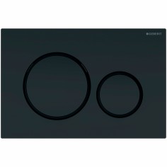 Placca di comando sigma20 geberit nero opaco/nero/nero opaco
