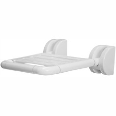 Sedile seggiolino da muro in acciaio inox per doccia ribaltabile