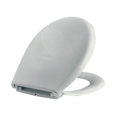 Sedile copriwater wc universale in resina termoplastica bianco boxer cr