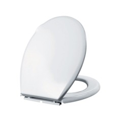 Sedile copriwater wc universale in resina termoplastica bianco k2 classic cr