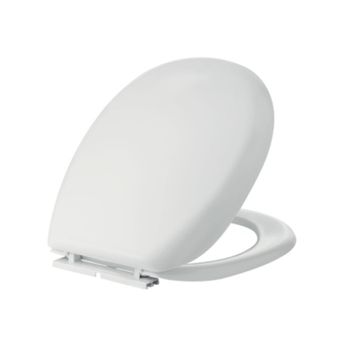 Sedile copriwater wc universale in resina termoplastica bianco k2 evo cr