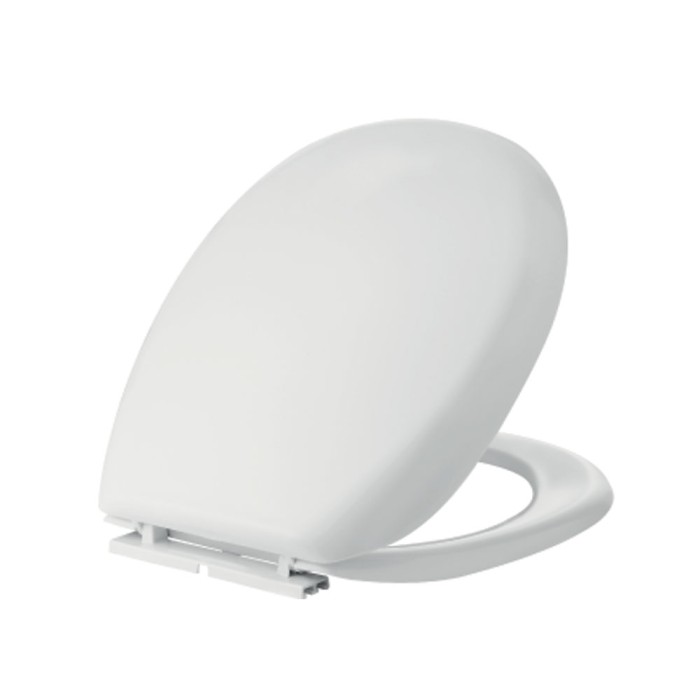Sedile copriwater wc universale in resina termoplastica bianco k2 evo cr