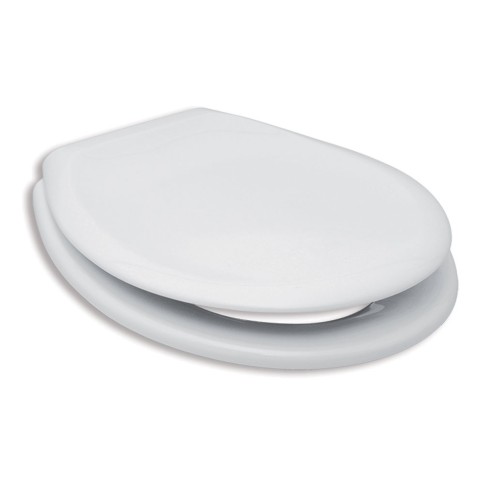 Sedile copriwater wc universale in resina termoplastica