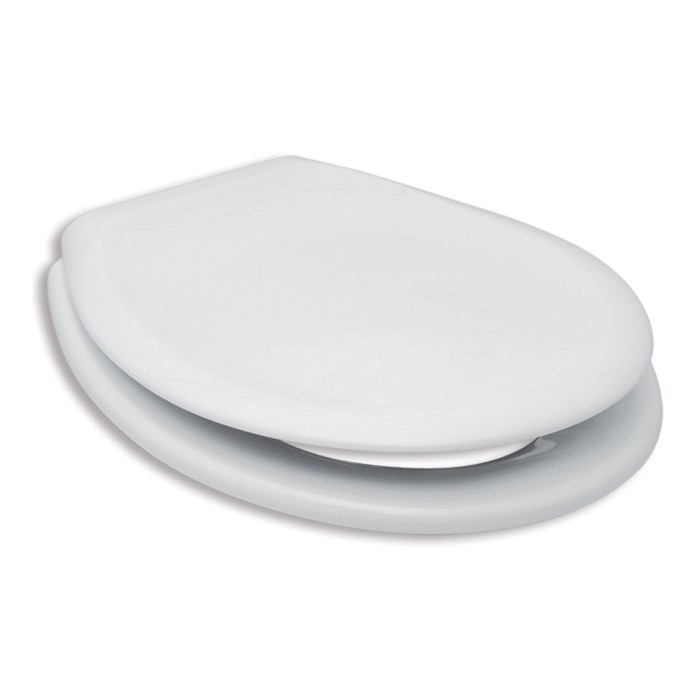 Sedile copriwater wc universale in resina termoplastica