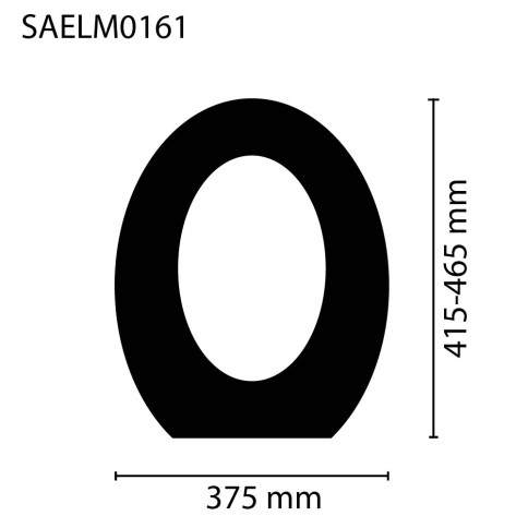 Sedile mdf bianco universale