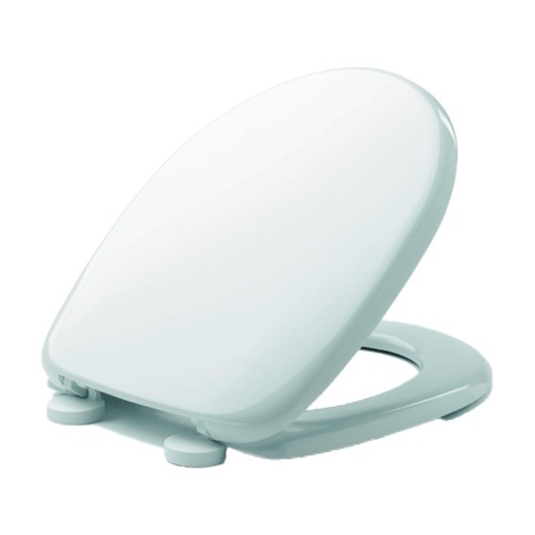 Sedile copriwater wc universale in duroplast bianco m2000 metaform