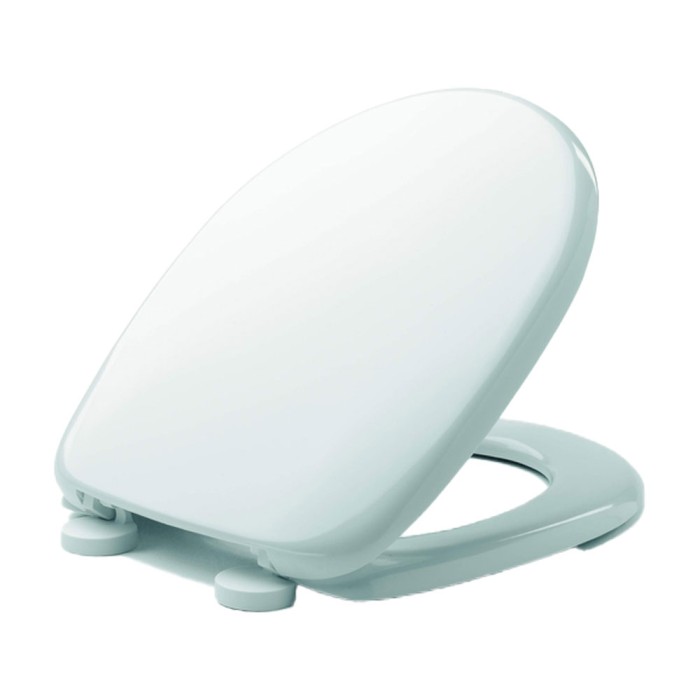 Sedile copriwater wc universale in duroplast bianco m2000 metaform