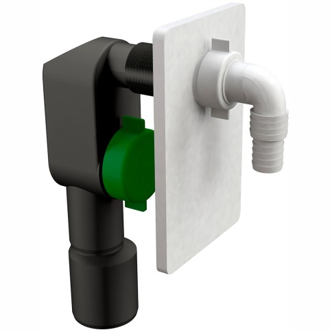 Sifone scarico lavatrice o lavastoviglie in pehd d. 50 criollo bonomini Sifone scarico lavatrice o lavastoviglie in pehd d. 50 criollo bonomini