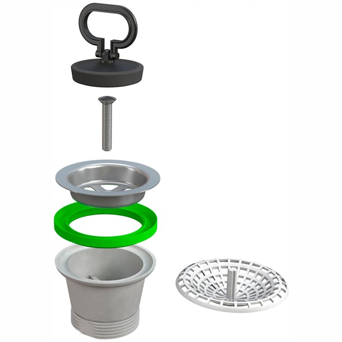 Piletta in pvc 1.1/2