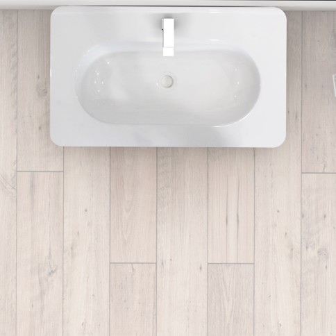 Lavabo in ceramica venere per mobile bagno 90 cm