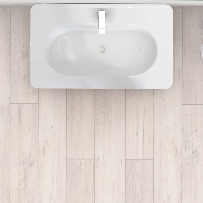 Lavabo in ceramica venere per mobile bagno 70 cm